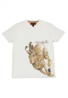 Clyde SS Graphic V-Neck Tee