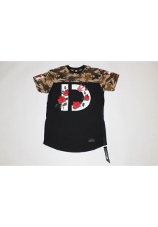 Roses and Camo Knit (Tan and Black)