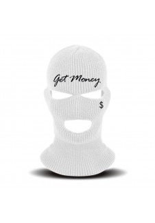 Get Money Ski Mask (White)