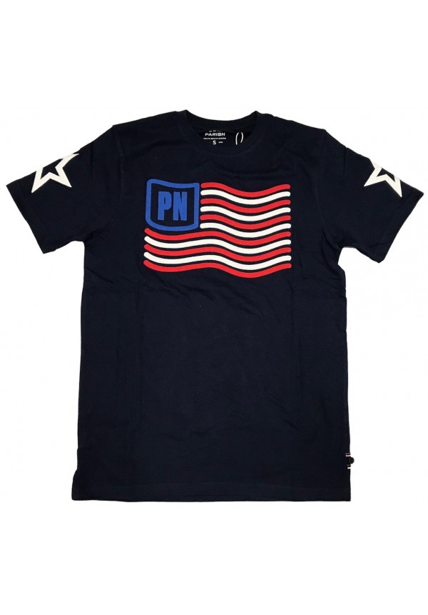 Embroidered Flag SS Tee