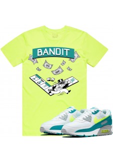 Bandit Tee (Neon Teal)