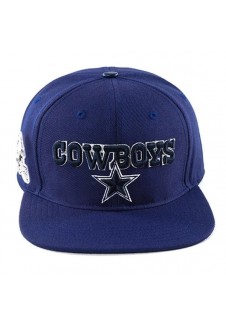 Dallas Cowboys Wordmark with Logo Strapback  