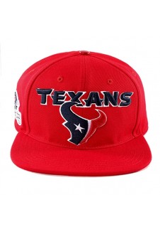 Houston Texans Wordmark with Logo Strapback 
