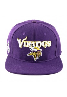Minnesota Vikings Wordmark with Logo Strapback 
