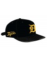 Detroit Tigers Logo Gator Visor Strapback (Black)