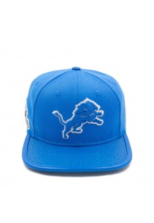 Detroit Lions Team Logo Leather Strap Back with Pin