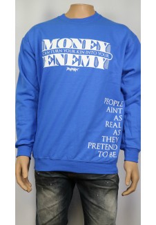 Money Enemy Sweatshirt (Blue)