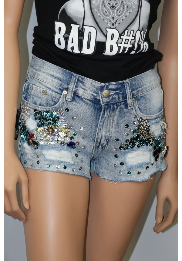 Sequins and Gems Shorts