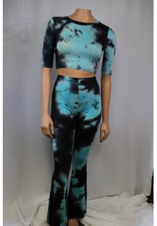 Tie Dyed Bell Bottom Set